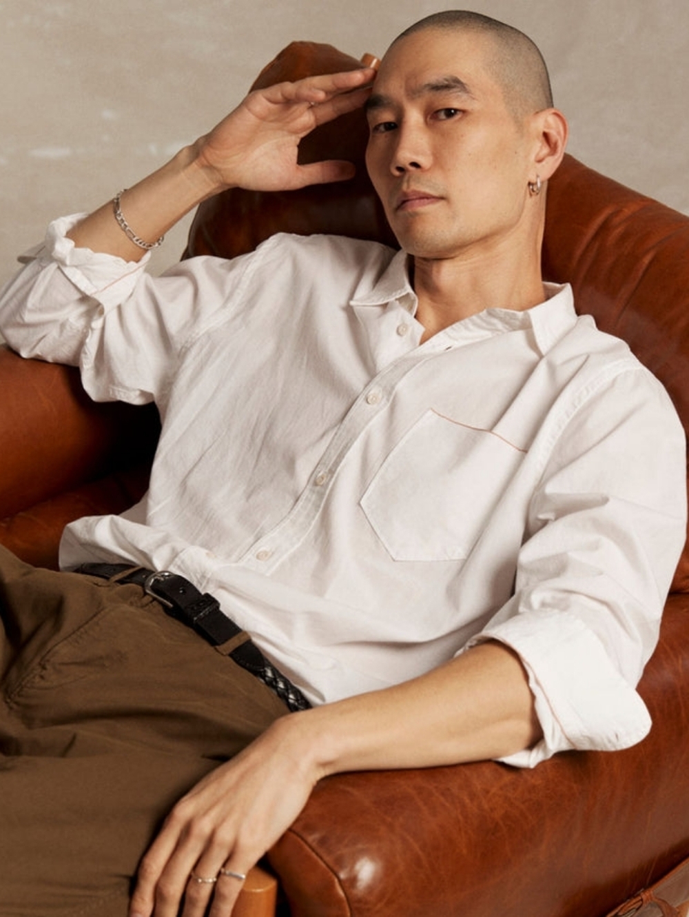 Billy Reid MSL 1-Pocket Shirt